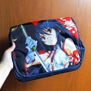 Anime Character Shoulder Bag Akame Ga Kill Manga Sword Purse Backpack Girl Red